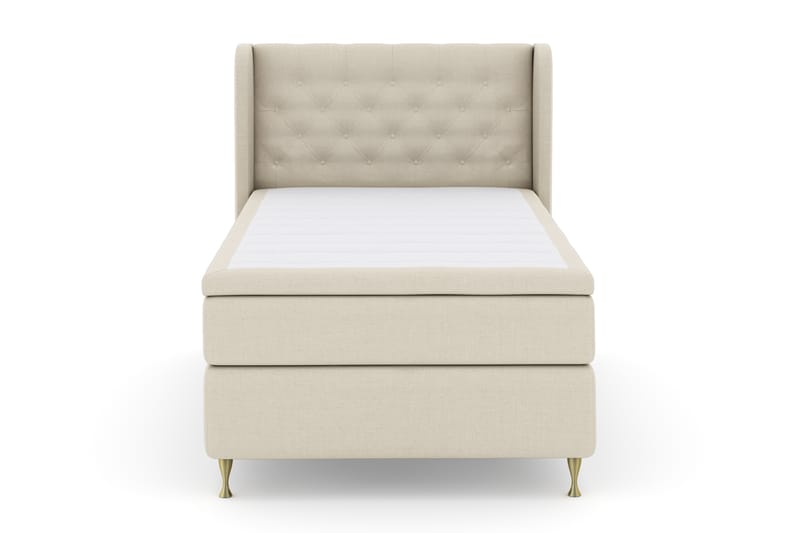 Komplett Sängpaket Choice No 4 120x200 Fast - Beige|Guld - Möbler - Säng - Kontinentalsäng