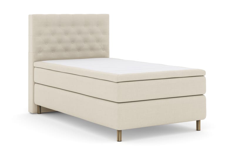 Komplett Sängpaket Choice No 4 120x200 Fast - Beige|Koppar - Möbler - Säng - Kontinentalsäng