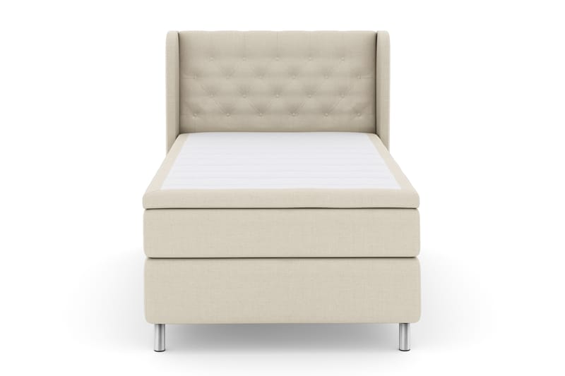Komplett Sängpaket Choice No 4 120x200 Fast - Beige|Metall - Möbler - Säng - Kontinentalsäng