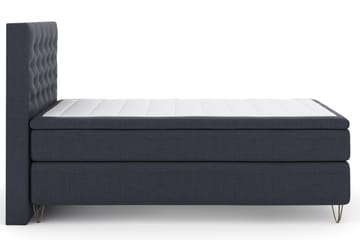 Komplett Sängpaket Choice No 4 120x200 Fast - Blå|Metall V-form - Möbler - Säng - Kontinentalsäng