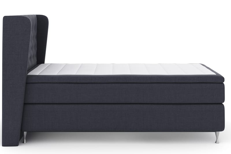 Komplett Sängpaket Choice No 4 120x200 Fast - Blå|Silver - Möbler - Säng - Kontinentalsäng