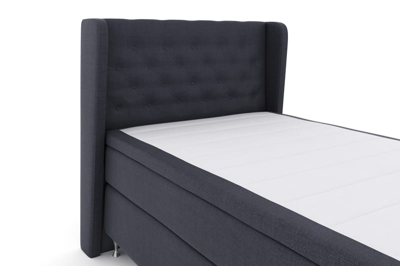 Komplett Sängpaket Choice No 4 120x200 Fast - Blå|Silver - Möbler - Säng - Kontinentalsäng