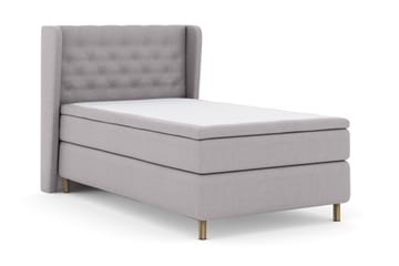 Komplett Sängpaket Choice No 4 120x200 Fast - Ljusgrå|Koppar - Möbler - Säng - Kontinentalsäng