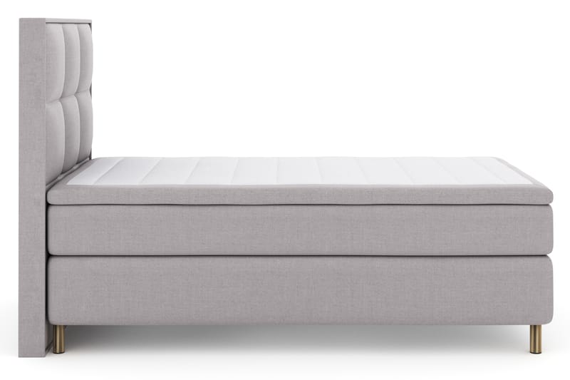 Komplett Sängpaket Choice No 4 120x200 Fast - Ljusgrå|Koppar - Möbler - Säng - Kontinentalsäng
