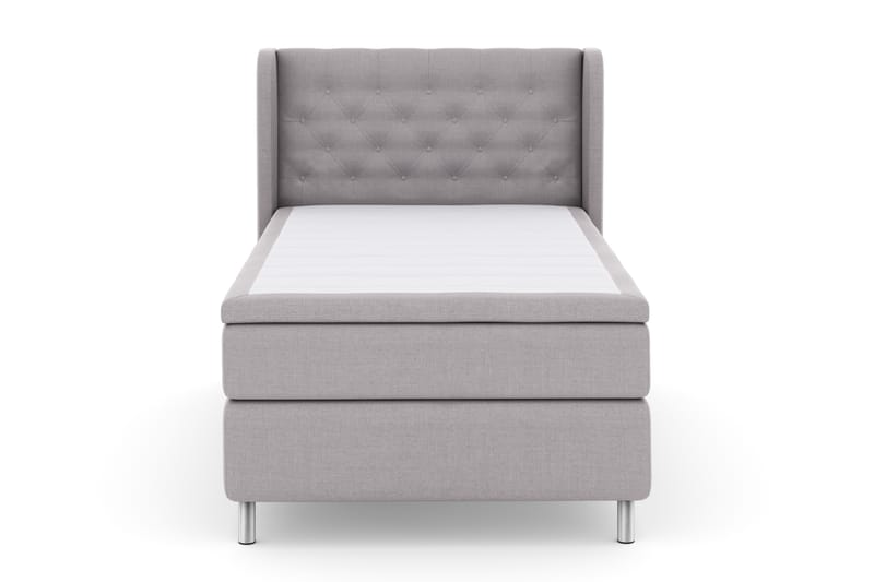 Komplett Sängpaket Choice No 4 120x200 Fast - Ljusgrå|Metall - Möbler - Säng - Kontinentalsäng