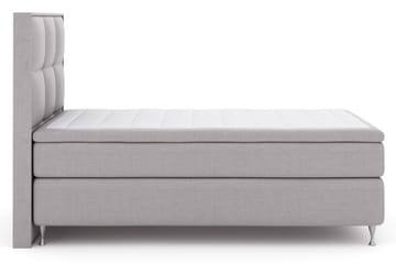 Komplett Sängpaket Choice No 4 120x200 Fast - Ljusgrå|Silver - Möbler - Säng - Kontinentalsäng