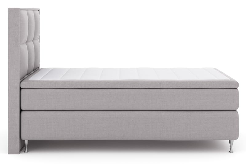 Komplett Sängpaket Choice No 4 120x200 Fast - Ljusgrå|Silver - Möbler - Säng - Kontinentalsäng