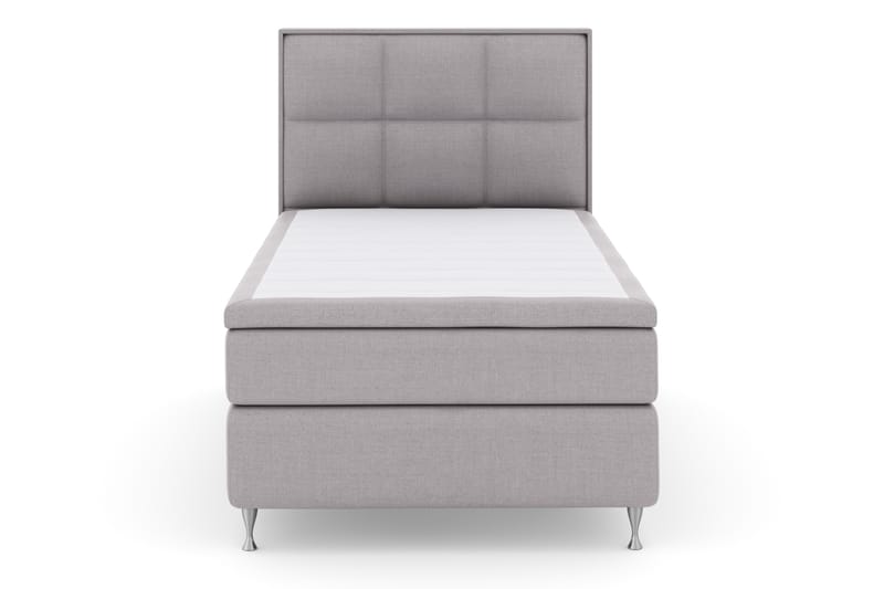 Komplett Sängpaket Choice No 4 120x200 Fast - Ljusgrå|Silver - Möbler - Säng - Kontinentalsäng