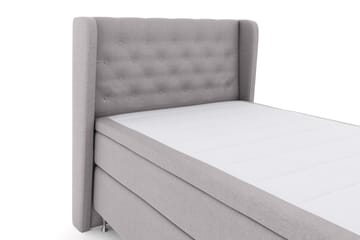 Komplett Sängpaket Choice No 4 120x200 Fast - Ljusgrå|Silver - Möbler - Säng - Kontinentalsäng