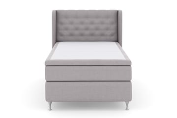 Komplett Sängpaket Choice No 4 120x200 Fast - Ljusgrå|Silver - Möbler - Säng - Kontinentalsäng