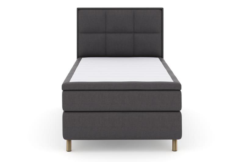 Komplett Sängpaket Choice No 4 120x200 Fast - Mörkgrå|Koppar - Möbler - Säng - Kontinentalsäng