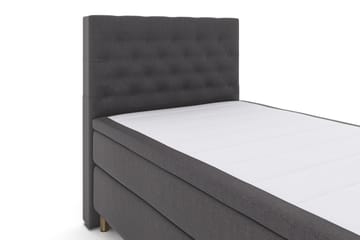 Komplett Sängpaket Choice No 4 120x200 Fast - Mörkgrå|Koppar - Möbler - Säng - Kontinentalsäng
