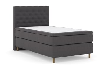 Komplett Sängpaket Choice No 4 120x200 Fast - Mörkgrå|Koppar - Möbler - Säng - Kontinentalsäng