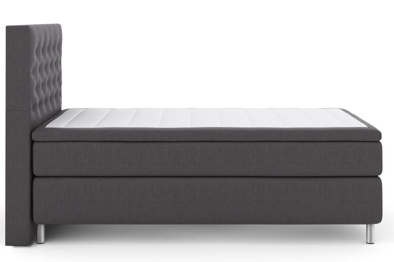 Komplett Sängpaket Choice No 4 120x200 Fast - Mörkgrå|Metall - Möbler - Säng - Kontinentalsäng