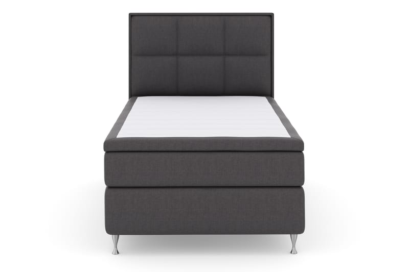 Komplett Sängpaket Choice No 4 120x200 Fast - Mörkgrå|Silver - Möbler - Säng - Kontinentalsäng