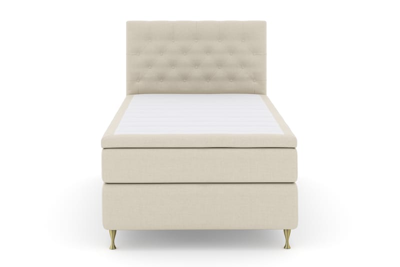 Komplett Sängpaket Choice No 4 120x200 Medium - Beige|Guld - Möbler - Säng - Kontinentalsäng