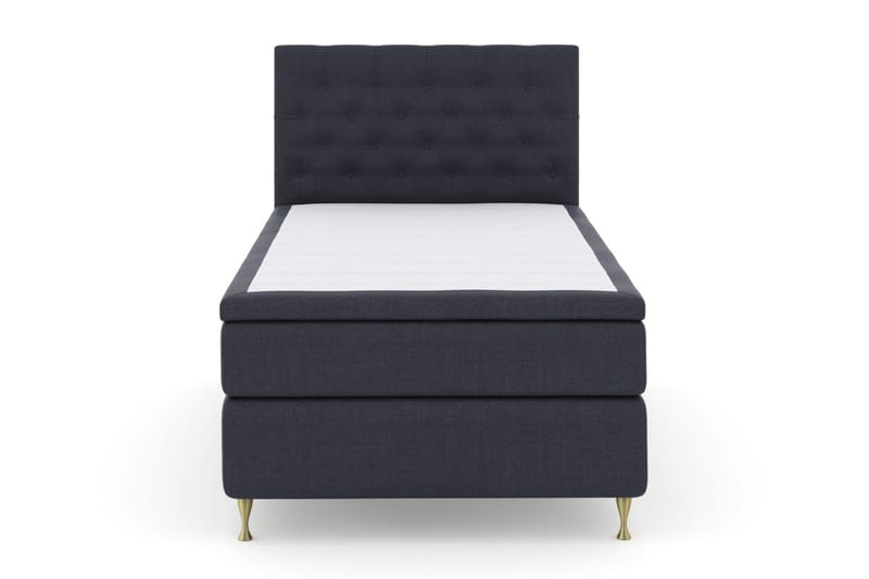 Komplett Sängpaket Choice No 4 120x200 Medium - Blå|Guld - Kontinentalsäng - Komplett sängpaket