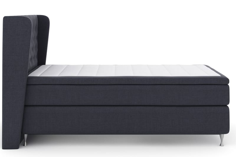Komplett Sängpaket Choice No 4 120x200 Medium - Blå|Silver - Möbler - Säng - Kontinentalsäng