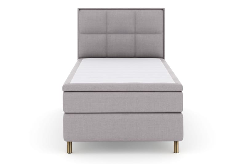 Komplett Sängpaket Choice No 4 120x200 Medium - Ljusgrå|Koppar - Möbler - Säng - Kontinentalsäng