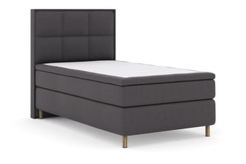 Komplett Sängpaket Choice No 4 120x200 Medium - Mörkgrå|Koppar - Möbler - Säng - Kontinentalsäng