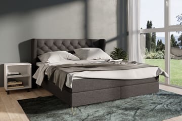 Komplett Sängpaket Choice No 4 120x200 Medium - Mörkgrå|Koppar - Möbler - Säng - Kontinentalsäng