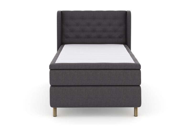 Komplett Sängpaket Choice No 4 120x200 Medium - Mörkgrå|Koppar - Möbler - Säng - Kontinentalsäng