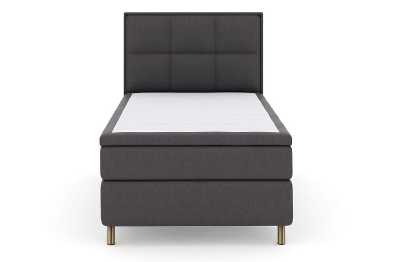 Komplett Sängpaket Choice No 4 120x200 Medium - Mörkgrå|Koppar - Möbler - Säng - Kontinentalsäng