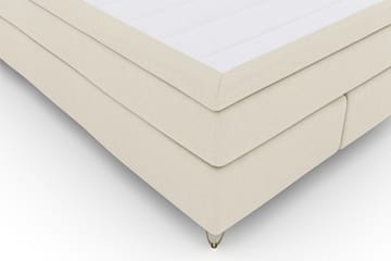 Komplett Sängpaket Choice No 4 140x200 Fast - Beige|Metall V-form - Möbler - Säng - Kontinentalsäng