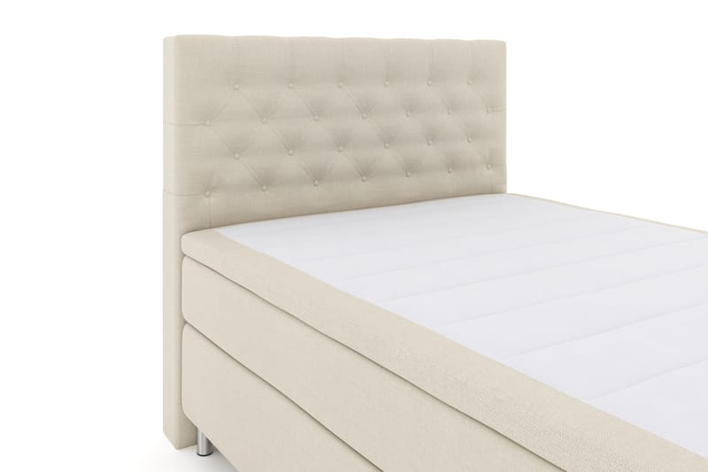 Komplett Sängpaket Choice No 4 140x200 Fast - Beige|Metall - Kontinentalsäng - Komplett sängpaket