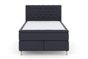 Komplett Sängpaket Choice No 4 140x200 Fast - Blå|Guld - Möbler - Säng - Kontinentalsäng