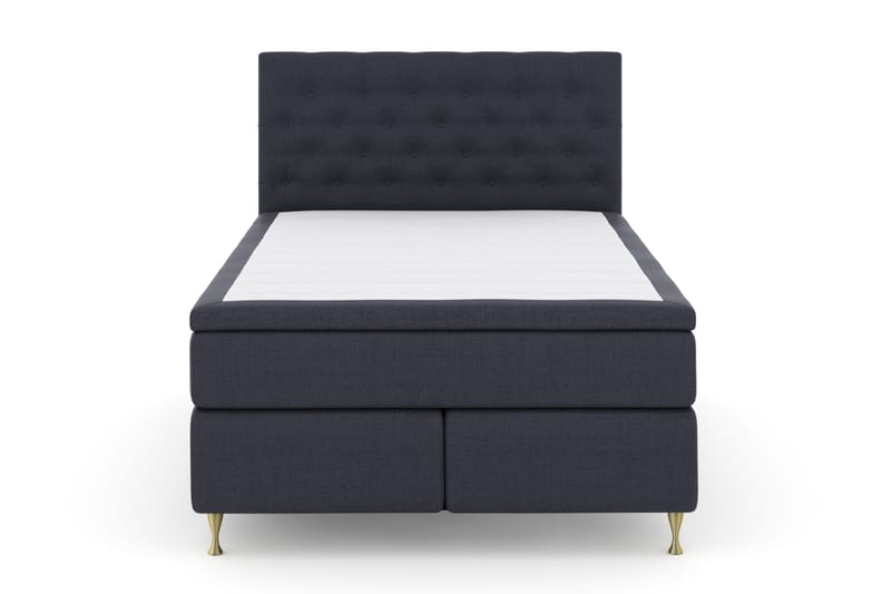 Komplett Sängpaket Choice No 4 140x200 Fast - Blå|Guld - Möbler - Säng - Kontinentalsäng