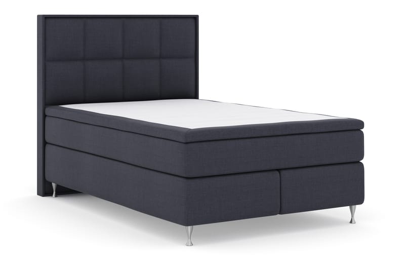 Komplett Sängpaket Choice No 4 140x200 Fast - Blå|Silver - Möbler - Säng - Kontinentalsäng