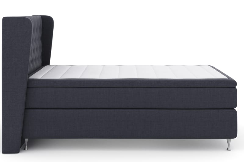 Komplett Sängpaket Choice No 4 140x200 Fast - Blå|Silver - Möbler - Säng - Kontinentalsäng