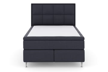 Komplett Sängpaket Choice No 4 140x200 Fast - Blå|Silver - Möbler - Säng - Kontinentalsäng