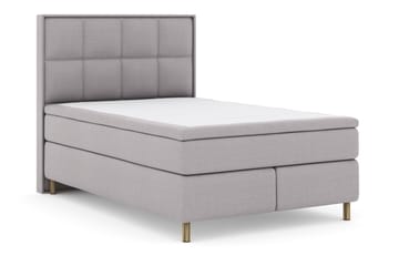 Komplett Sängpaket Choice No 4 140x200 Fast - Ljusgrå|Koppar - Möbler - Säng - Kontinentalsäng