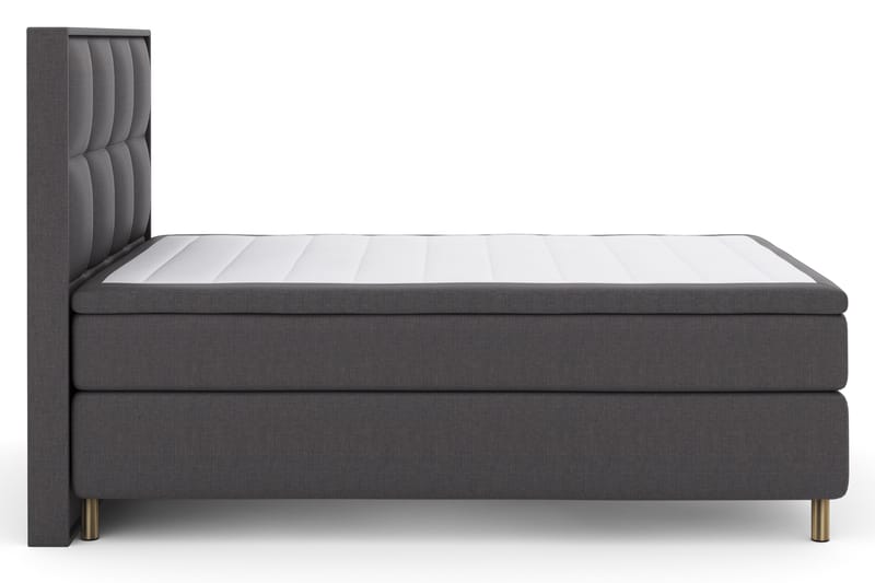 Komplett Sängpaket Choice No 4 140x200 Fast - Mörkgrå|Koppar - Möbler - Säng - Enkelsäng