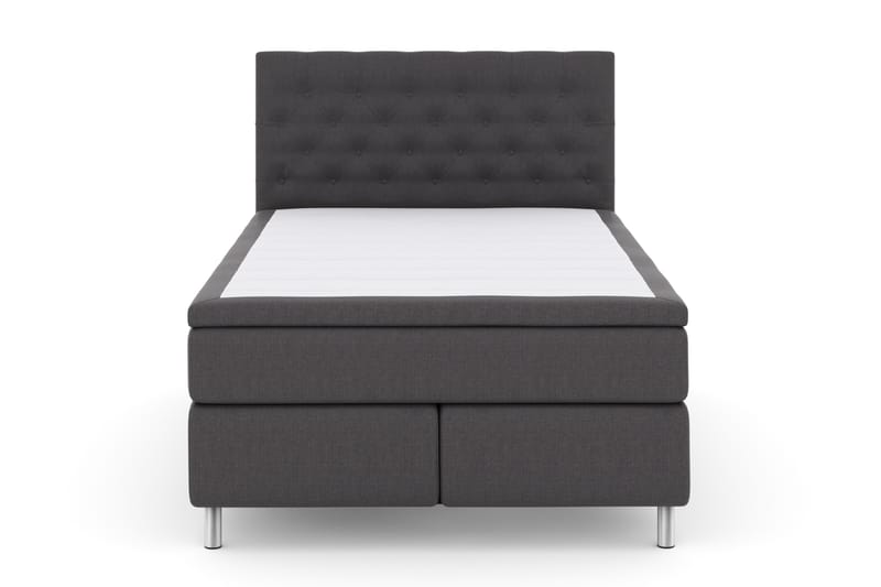 Komplett Sängpaket Choice No 4 140x200 Fast - Mörkgrå|Metall - Möbler - Säng - Kontinentalsäng