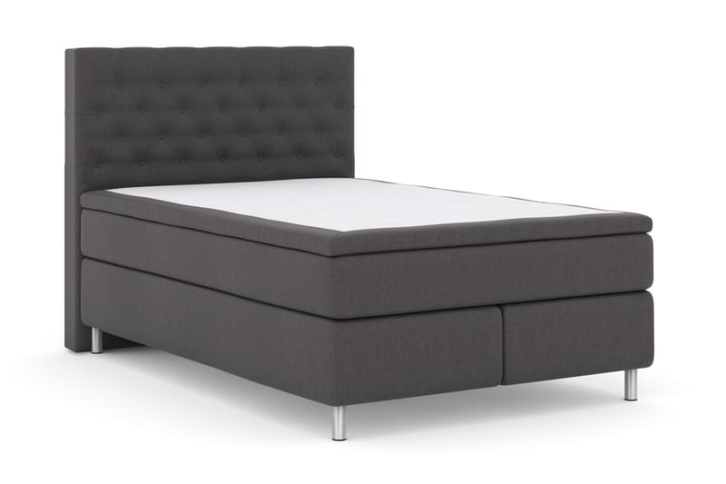 Komplett Sängpaket Choice No 4 140x200 Fast - Mörkgrå|Metall - Möbler - Säng - Kontinentalsäng