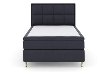 Komplett Sängpaket Choice No 4 140x200 Fast/Medium - Blå|Guld - Möbler - Säng - Kontinentalsäng