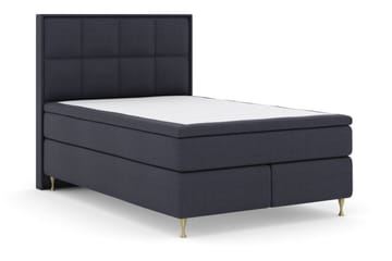 Komplett Sängpaket Choice No 4 140x200 Fast/Medium - Blå|Guld - Möbler - Säng - Kontinentalsäng