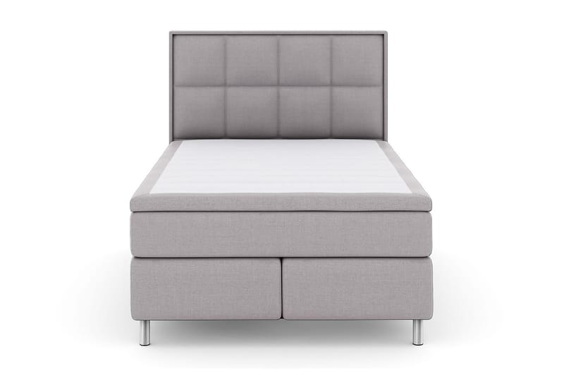 Komplett Sängpaket Choice No 4 140x200 Fast/Medium - Blå|Metall V-form - Kontinentalsäng - Komplett sängpaket