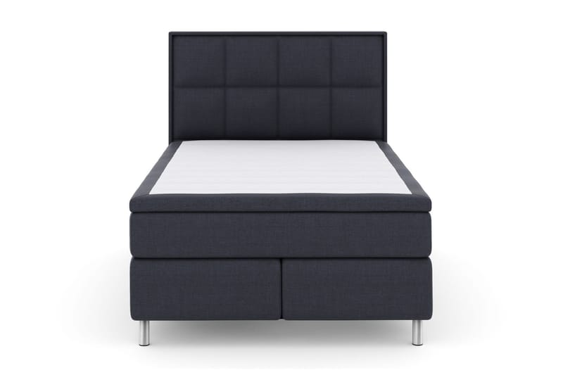 Komplett Sängpaket Choice No 4 140x200 Fast/Medium - Blå|Metall - Kontinentalsäng - Komplett sängpaket