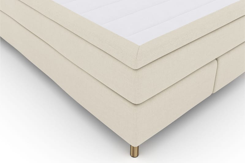 Komplett Sängpaket Choice No 4 140x200 Medium - Beige|Koppar - Kontinentalsäng - Komplett sängpaket