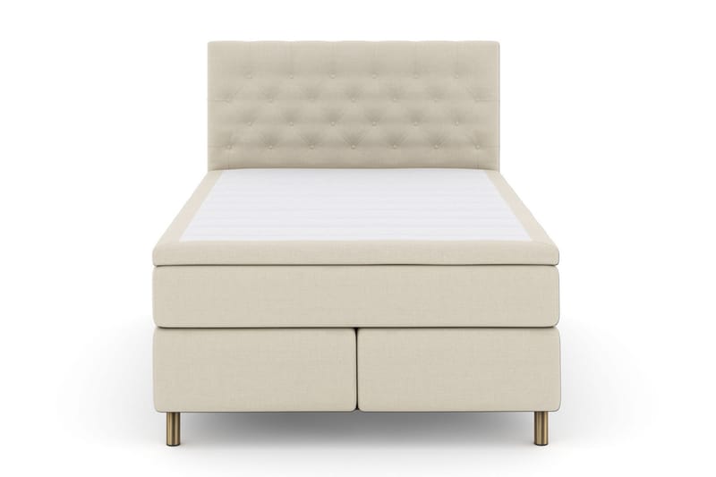 Komplett Sängpaket Choice No 4 140x200 Medium - Beige|Koppar - Kontinentalsäng - Komplett sängpaket