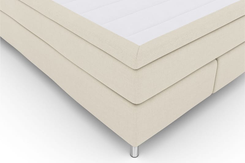 Komplett Sängpaket Choice No 4 140x200 Medium - Beige|Metall - Kontinentalsäng - Komplett sängpaket