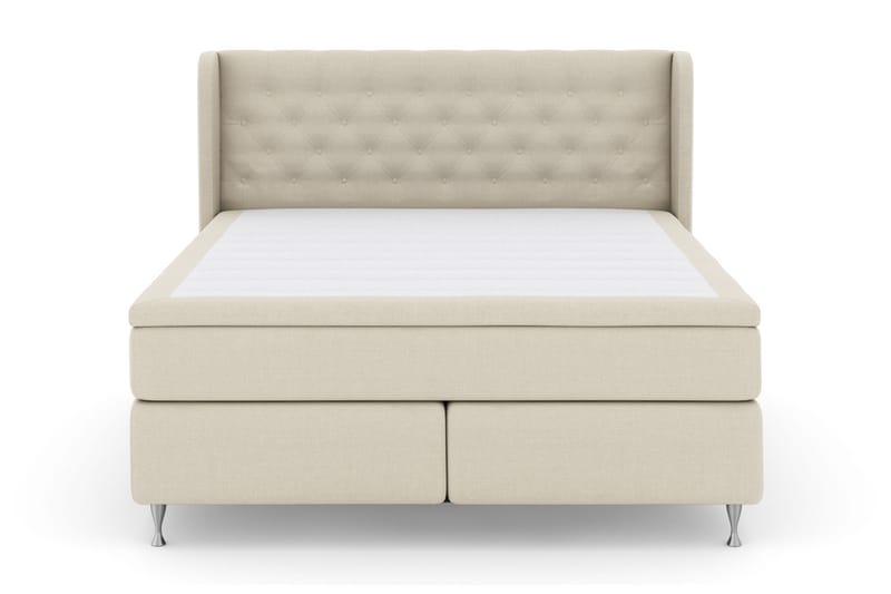 Komplett Sängpaket Choice No 4 160x200 Fast - Beige|Silver - Möbler - Säng - Kontinentalsäng