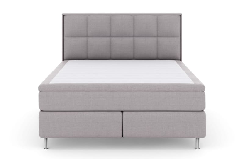 Komplett Sängpaket Choice No 4 160x200 Fast - Ljusgrå|Metall - Möbler - Säng - Kontinentalsäng