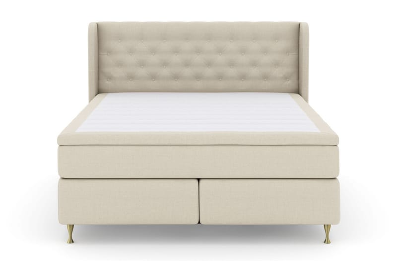 Komplett Sängpaket Choice No 4 160x200 Fast/Medium - Beige|Guld - Möbler - Säng - Kontinentalsäng
