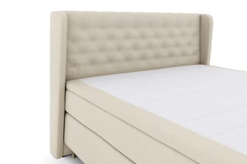 Komplett Sängpaket Choice No 4 180x200 Fast - Beige|Guld - Möbler - Säng - Kontinentalsäng