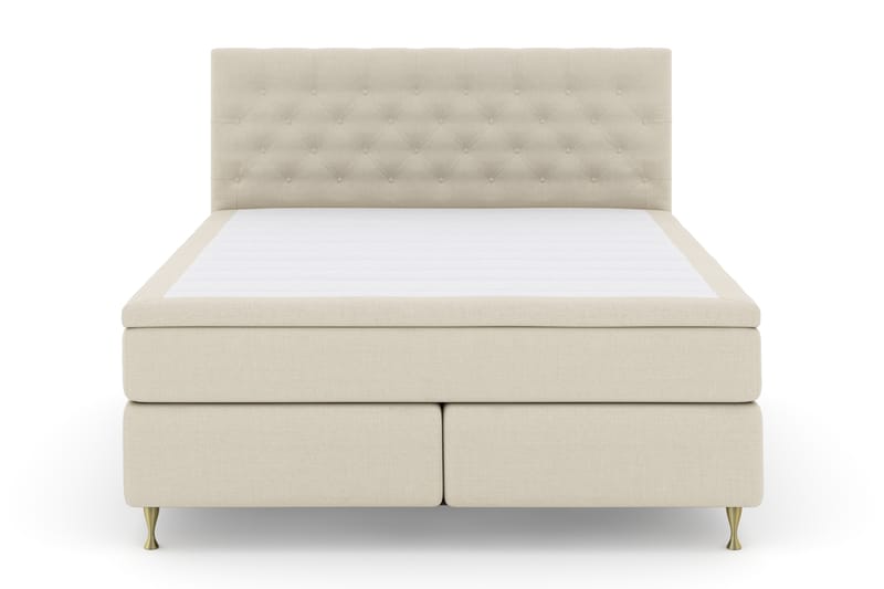 Komplett Sängpaket Choice No 4 180x200 Fast - Beige|Guld - Möbler - Säng - Kontinentalsäng